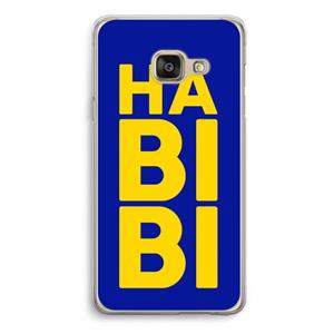 CaseCompany Habibi Blue: Samsung A3 (2017) Transparant Hoesje