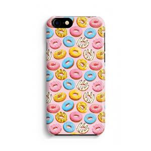 CaseCompany Pink donuts: Volledig geprint iPhone SE 2020 Hoesje