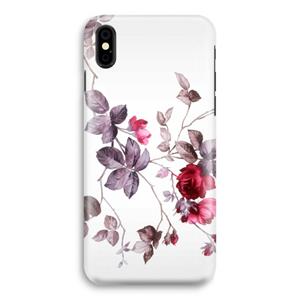 CaseCompany Mooie bloemen: iPhone X Volledig Geprint Hoesje
