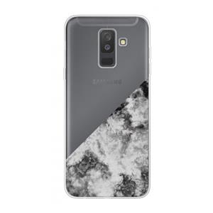 CaseCompany Onweer: Samsung Galaxy A6 Plus (2018) Transparant Hoesje