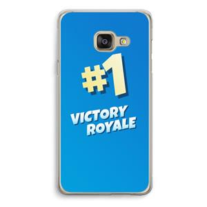 CaseCompany Victory Royale: Samsung A3 (2017) Transparant Hoesje