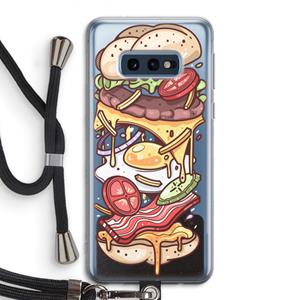 CaseCompany Diet Coke Please: Samsung Galaxy S10e Transparant Hoesje met koord
