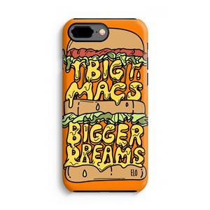 CaseCompany Big Macs Bigger Dreams: iPhone 7 Plus Tough Case