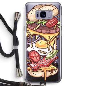 CaseCompany Diet Coke Please: Samsung Galaxy S8 Transparant Hoesje met koord