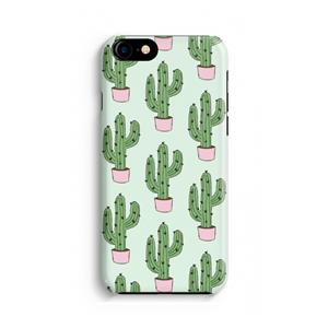CaseCompany Cactus Lover: Volledig geprint iPhone SE 2020 Hoesje