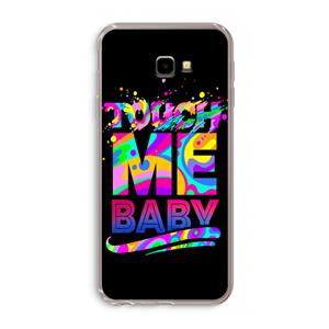 CaseCompany Touch Me: Samsung Galaxy J4 Plus Transparant Hoesje