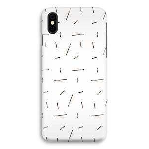 CaseCompany Hipster stripes: iPhone X Volledig Geprint Hoesje