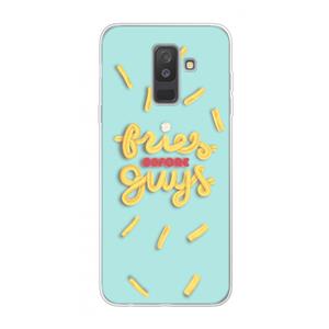 CaseCompany Always fries: Samsung Galaxy A6 Plus (2018) Transparant Hoesje