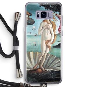CaseCompany Birth Of Venus: Samsung Galaxy S8 Transparant Hoesje met koord