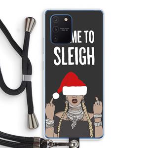 CaseCompany Came To Sleigh: Samsung Galaxy Note 10 Lite Transparant Hoesje met koord