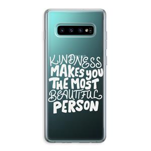 CaseCompany The prettiest: Samsung Galaxy S10 Plus Transparant Hoesje