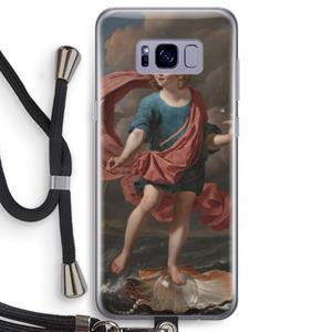 CaseCompany Soap Bubbles: Samsung Galaxy S8 Transparant Hoesje met koord