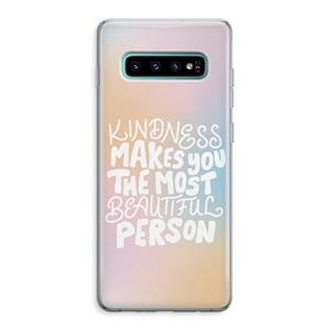CaseCompany The prettiest: Samsung Galaxy S10 Plus Transparant Hoesje
