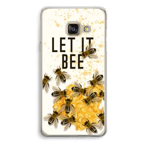 CaseCompany Let it bee: Samsung A3 (2017) Transparant Hoesje