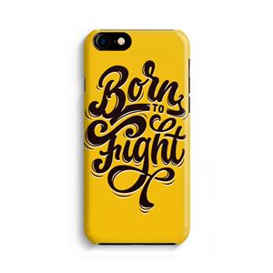 CaseCompany Born to Fight: Volledig geprint iPhone SE 2020 Hoesje