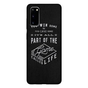 CaseCompany Life: Samsung Galaxy S20 Tough Case