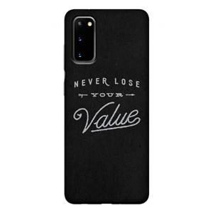 CaseCompany Never lose your value: Samsung Galaxy S20 Tough Case