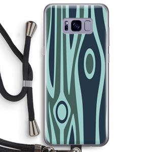 CaseCompany Bast B: Samsung Galaxy S8 Transparant Hoesje met koord
