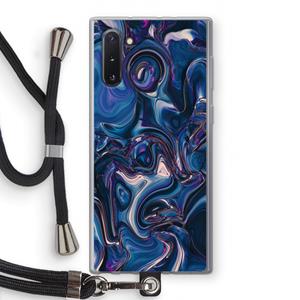 CaseCompany Mirrored Mirage: Samsung Galaxy Note 10 Transparant Hoesje met koord