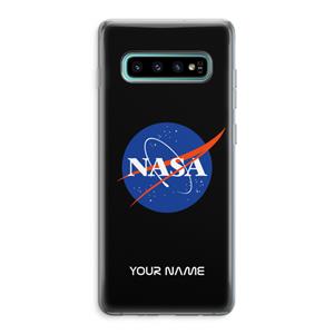 CaseCompany NASA: Samsung Galaxy S10 Plus Transparant Hoesje