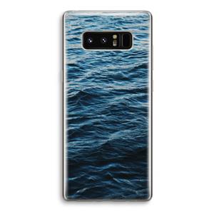 CaseCompany Oceaan: Samsung Galaxy Note 8 Transparant Hoesje