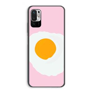 CaseCompany Sunny side up: Xiaomi Redmi Note 10 5G Transparant Hoesje