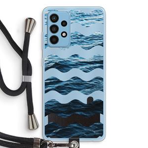 CaseCompany Oceaan: Samsung Galaxy A52 Transparant Hoesje met koord