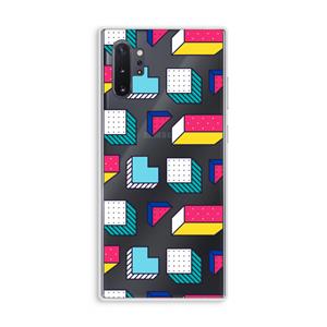 CaseCompany 8-bit N°7: Samsung Galaxy Note 10 Plus Transparant Hoesje