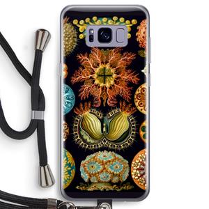CaseCompany Haeckel Ascidiae: Samsung Galaxy S8 Transparant Hoesje met koord