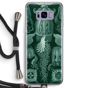 CaseCompany Haeckel Cubomedusae: Samsung Galaxy S8 Transparant Hoesje met koord