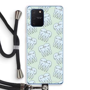 CaseCompany Octopussen: Samsung Galaxy Note 10 Lite Transparant Hoesje met koord