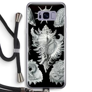 CaseCompany Haeckel Prosobranchia: Samsung Galaxy S8 Transparant Hoesje met koord