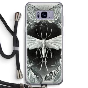 CaseCompany Haeckel Tineida: Samsung Galaxy S8 Transparant Hoesje met koord