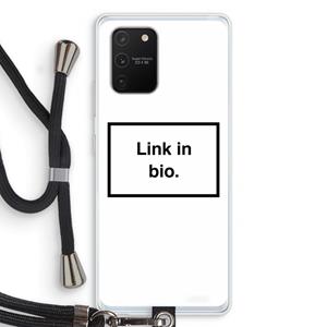 CaseCompany Link in bio: Samsung Galaxy S10 Lite Transparant Hoesje met koord