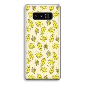 CaseCompany Herfst: Samsung Galaxy Note 8 Transparant Hoesje