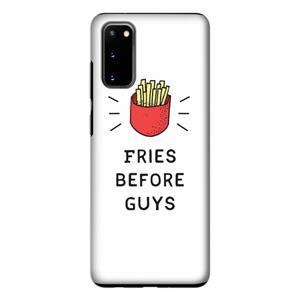 CaseCompany Fries before guys: Samsung Galaxy S20 Tough Case