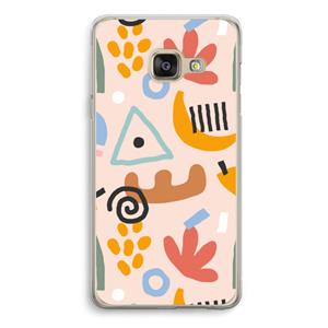 CaseCompany Abstract: Samsung A3 (2017) Transparant Hoesje