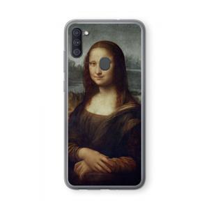 CaseCompany Mona Lisa: Samsung Galaxy A11 Transparant Hoesje
