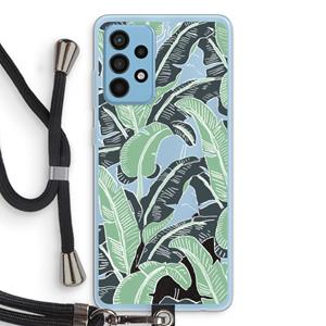 CaseCompany This Sh*t Is Bananas: Samsung Galaxy A52 Transparant Hoesje met koord