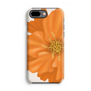 CaseCompany Orange Ellila flower: iPhone 7 Plus Tough Case
