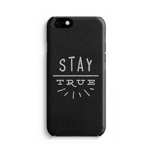 CaseCompany Stay true: Volledig geprint iPhone SE 2020 Hoesje