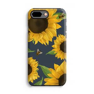 CaseCompany Sunflower and bees: iPhone 7 Plus Tough Case