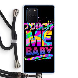 CaseCompany Touch Me: Samsung Galaxy Note 10 Lite Transparant Hoesje met koord