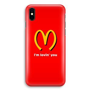 CaseCompany I'm lovin' you: iPhone X Volledig Geprint Hoesje