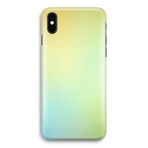 CaseCompany Minty mist pastel: iPhone X Volledig Geprint Hoesje