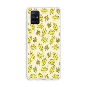 CaseCompany Herfst: Galaxy A51 4G Transparant Hoesje