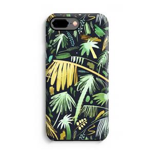 CaseCompany Tropical Palms Dark: iPhone 7 Plus Tough Case