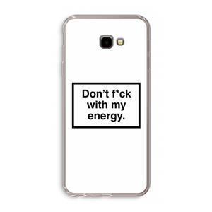 CaseCompany My energy: Samsung Galaxy J4 Plus Transparant Hoesje