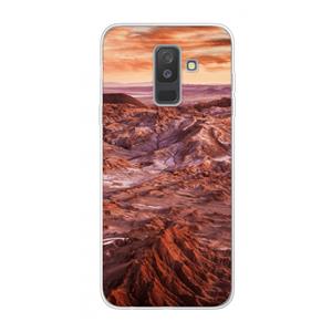 CaseCompany Mars: Samsung Galaxy A6 Plus (2018) Transparant Hoesje