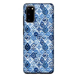 CaseCompany Blauw motief: Samsung Galaxy S20 Tough Case